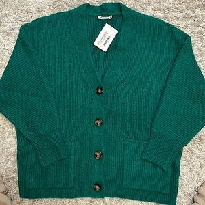 Emerald Green Cardigan - NWT
